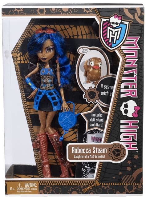 rebecca monster high|Monster High Robecca Steam from Mattel .